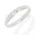 Pierścionek z brylantem 0,075 ct