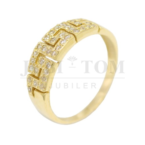 Pierścionek z cyrkoniami Swarovski