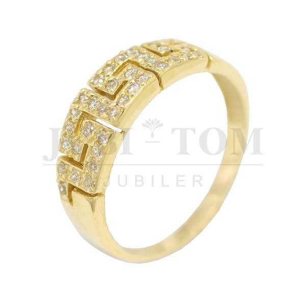 Pierścionek z cyrkoniami Swarovski