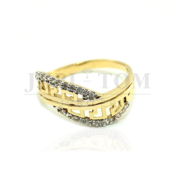 Pierścionek z cyrkoniami Swarovski