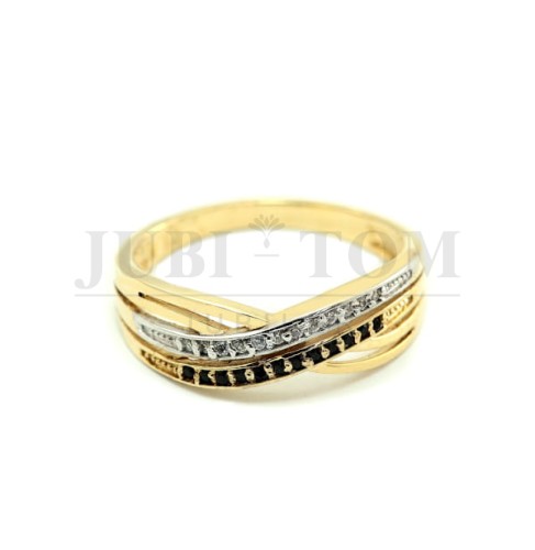 Pierścionek z cyrkoniami Swarovski