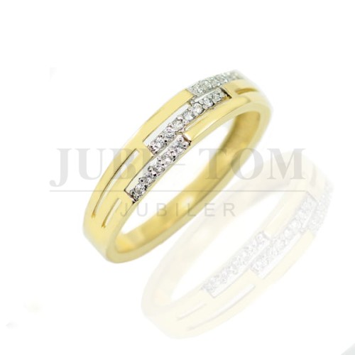 Pierścionek z cyrkoniami Svarowski