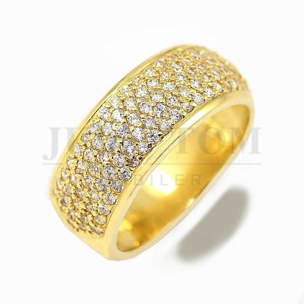 Pierścionek z cyrkoniami Swarovski