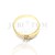 Pierscionek z brylantem 0,13 ct