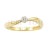 Pierscionek z brylantem 0,05 ct