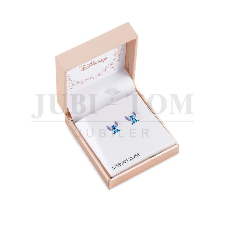 Kolczyki  Stitch, srebro proby 925