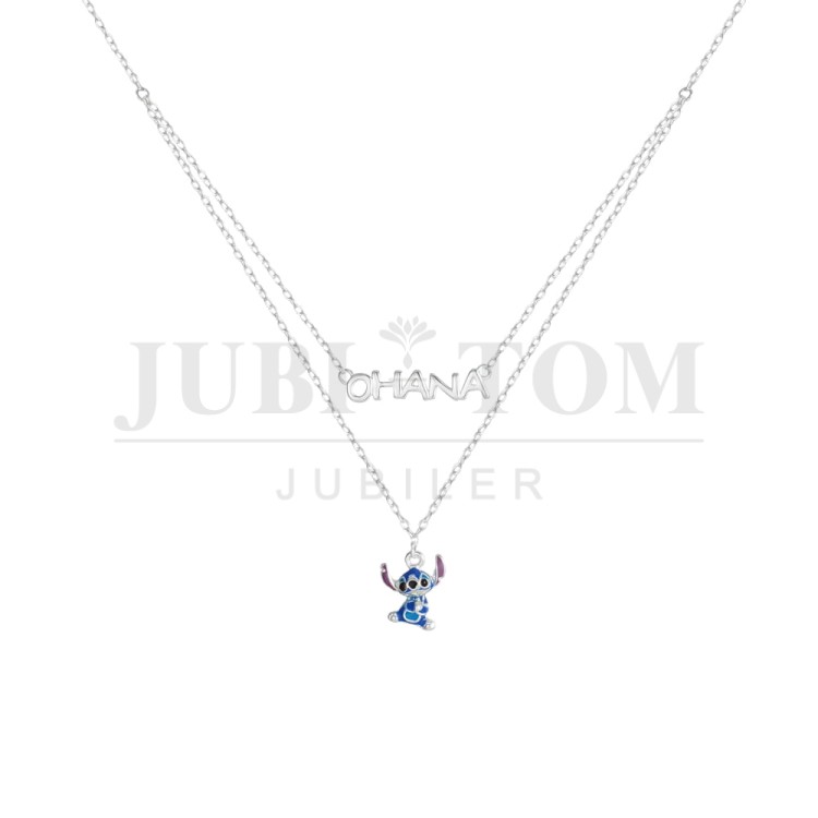 Naszyjnik Stitch, srebro proby 925