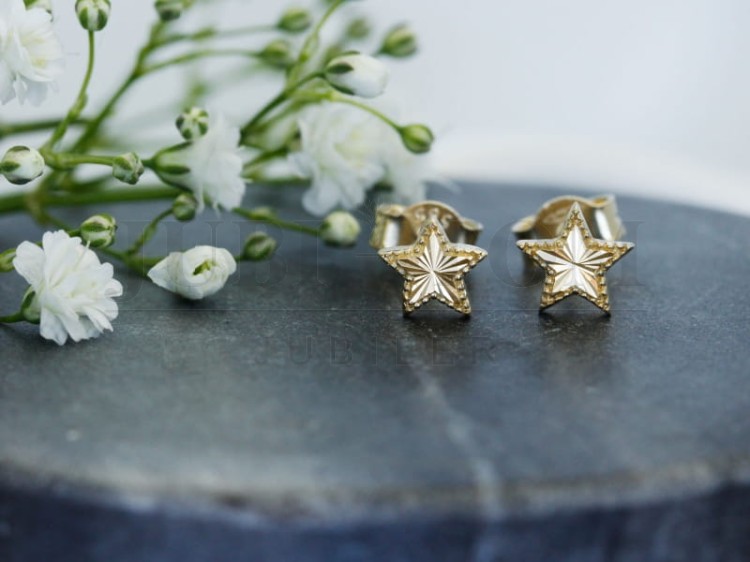 Kolczyki gwiazdki na sztyft p.585