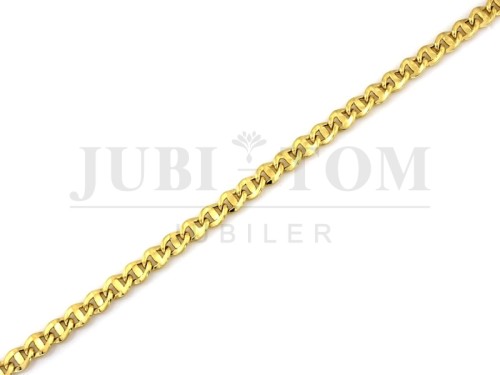 Złota bransoletka łańcuszkowa p.585