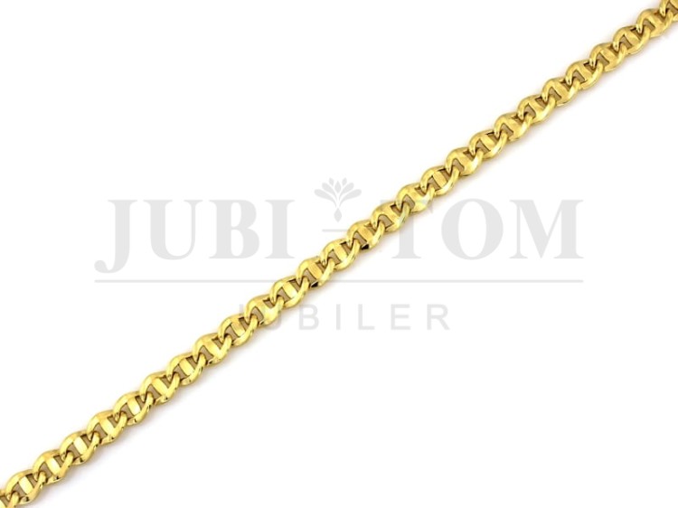 Złota bransoletka łańcuszkowa p.585