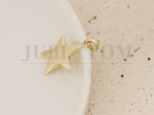 Wisiorek, zawieszka złota gwiazda p.585