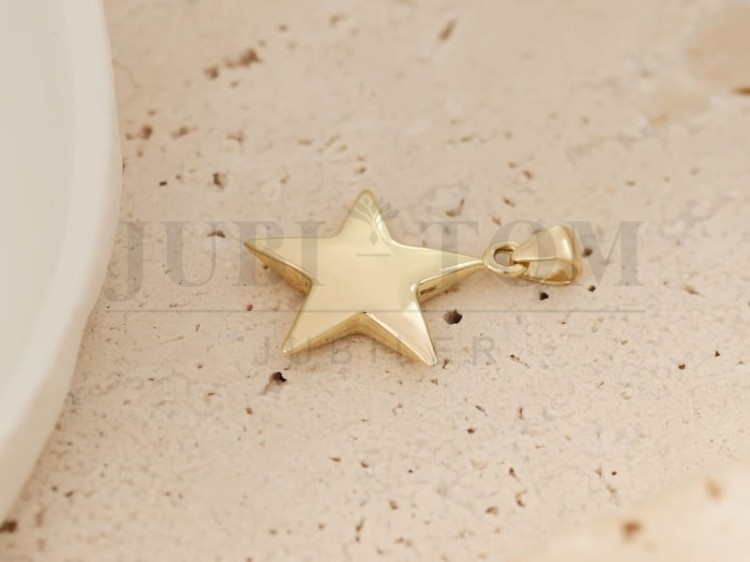 Wisiorek, zawieszka złota gwiazda p.585