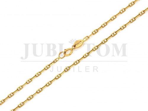 Złoty łańcuszek splot Gucci / Marina – próba 585