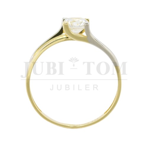 Pierścionek z cyrkonią Swarovski p.585