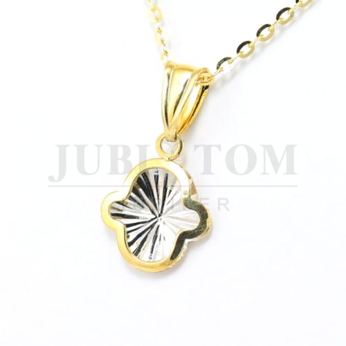 Zawieszka diamentowana złoto